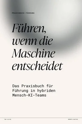 Buchcover Führen, wenn die Maschine entscheidet