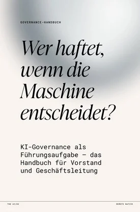Buchcover Wer haftet, wenn die Maschine entscheidet?