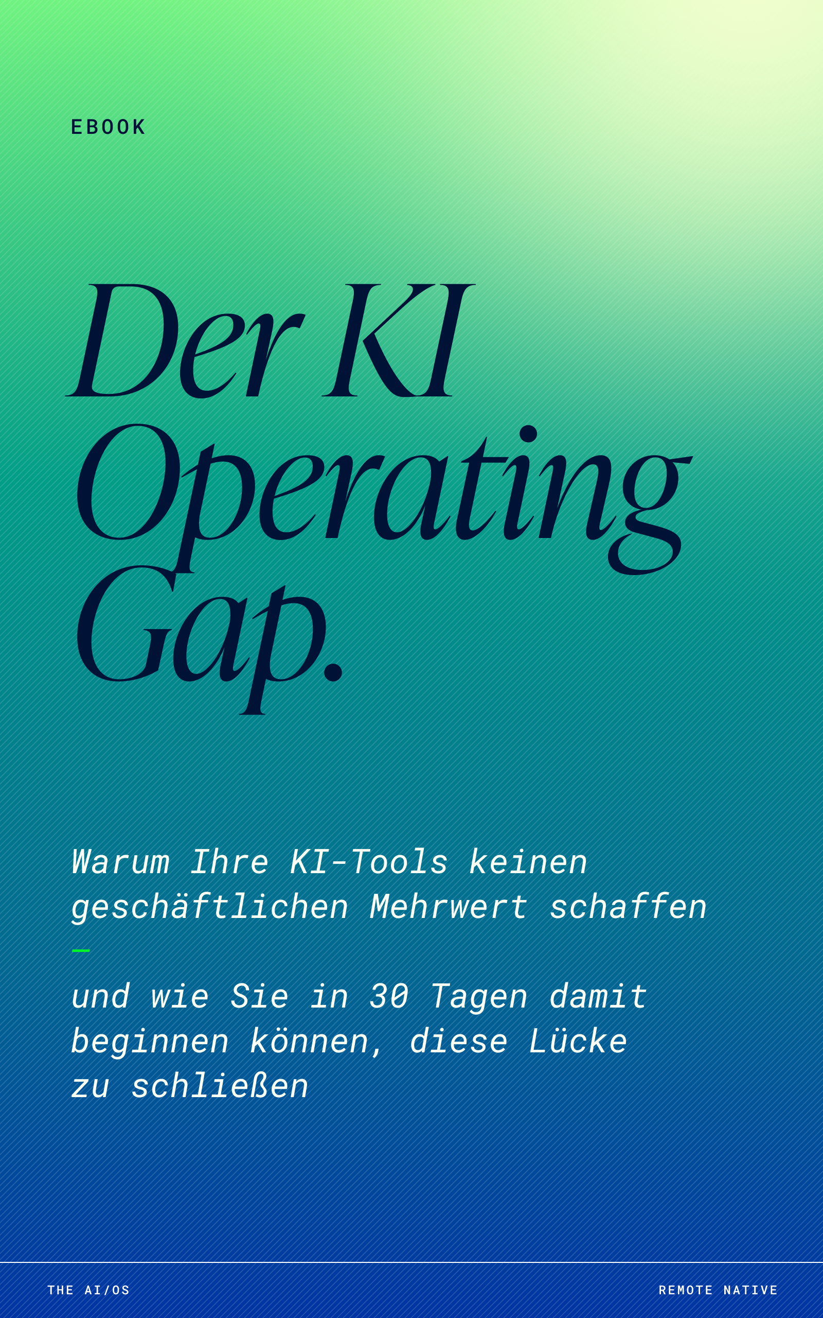 The AI Operating Gap